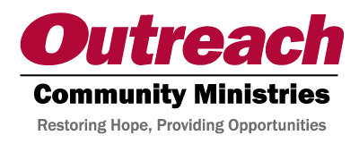 Logo for "OUTREACH COMMUNITY MINISTRIES"
