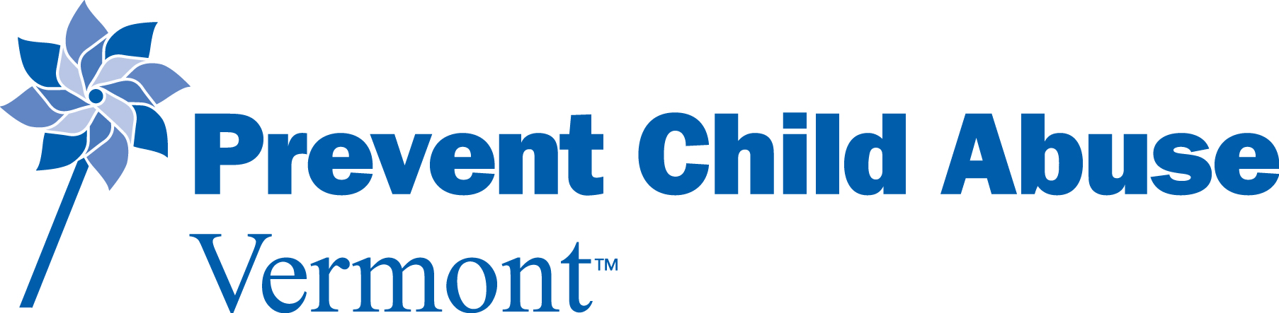 Logo for "PREVENT CHILD ABUSE VERMONT"