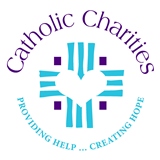 Logo for "Catholic Charities of the Diocese"