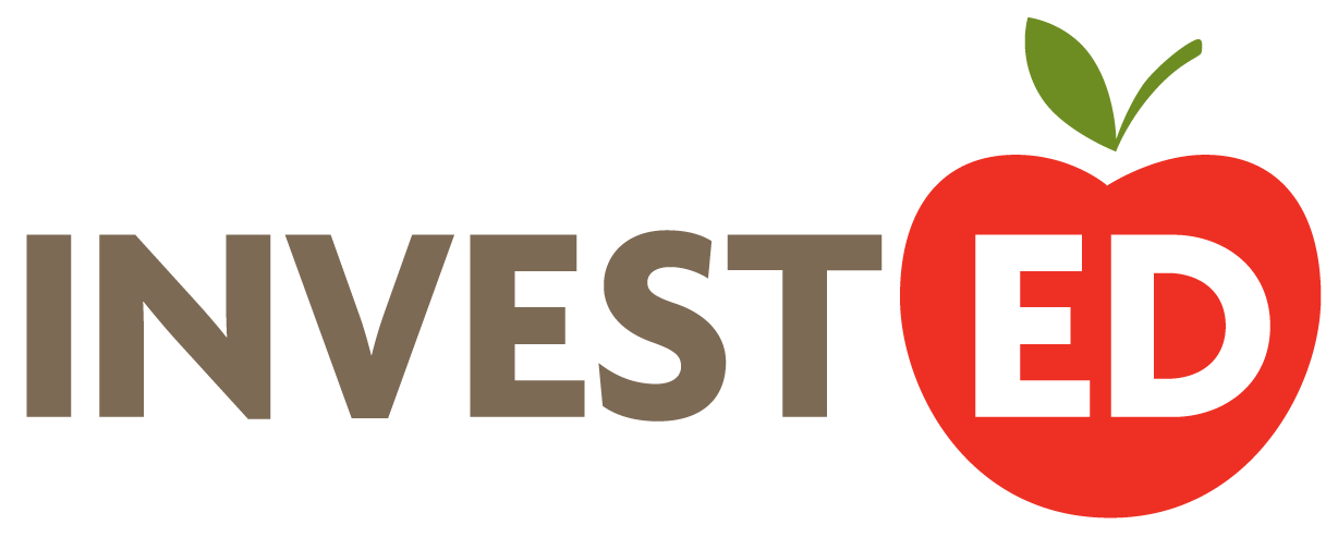 Logo for "INVESTED"