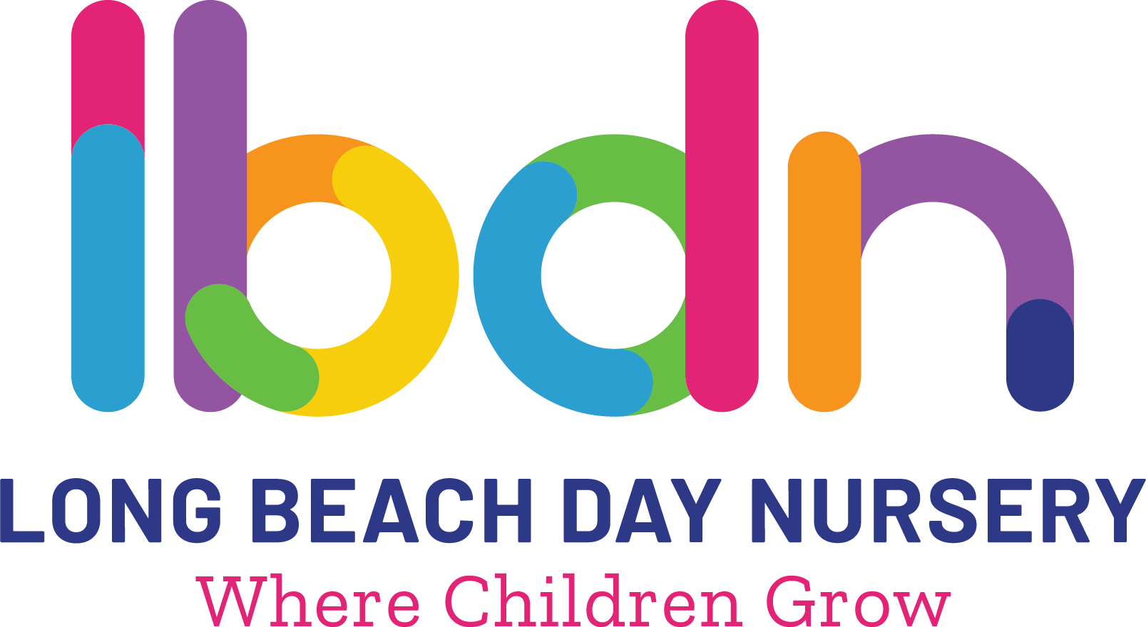 Logo for "LONG BEACH DAY NURSERY"