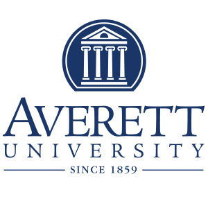 Logo for "AVERETT UNIVERSITY"