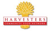 Logo for "HARVESTERS - THE COMMUNITY FOOD NETWORK"