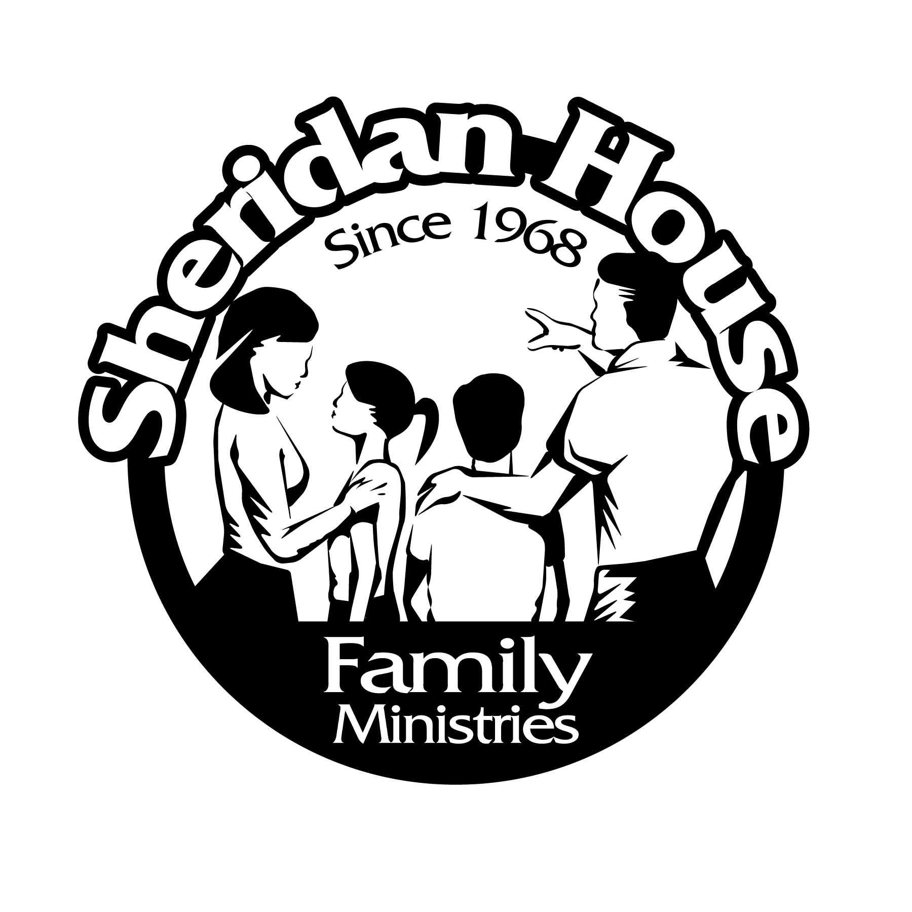 Logo for "SHERIDAN HOUSE INC"