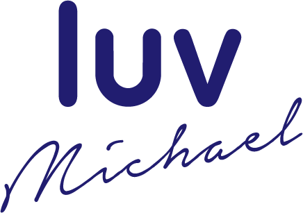 Logo for "LUV MICHAEL INC"