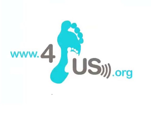 Logo for "4 US"