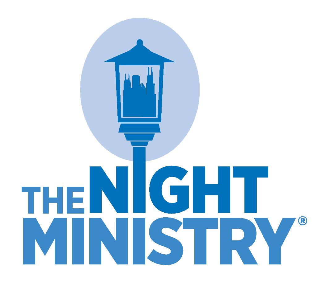 Logo for "THE NIGHT MINISTRY"