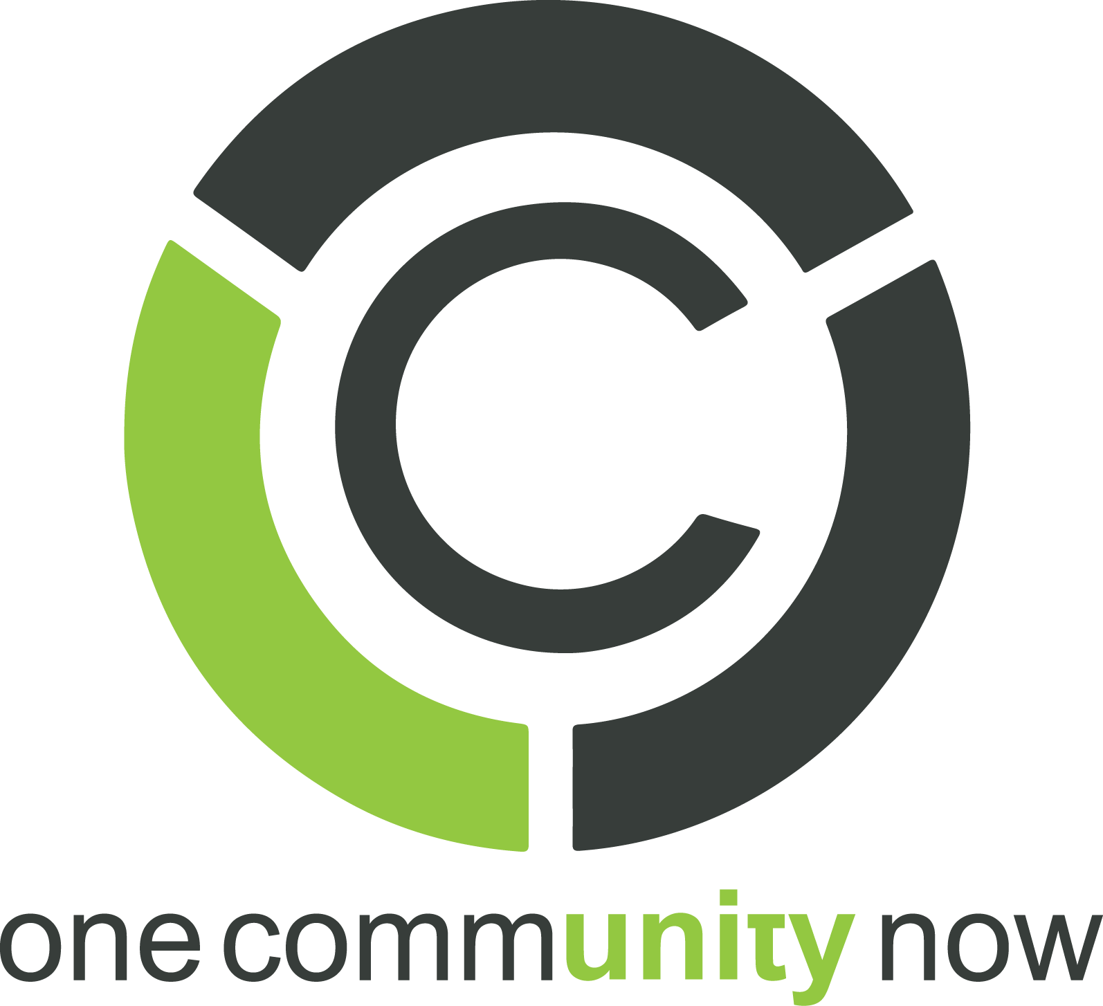Logo for "One Community Now Inc"