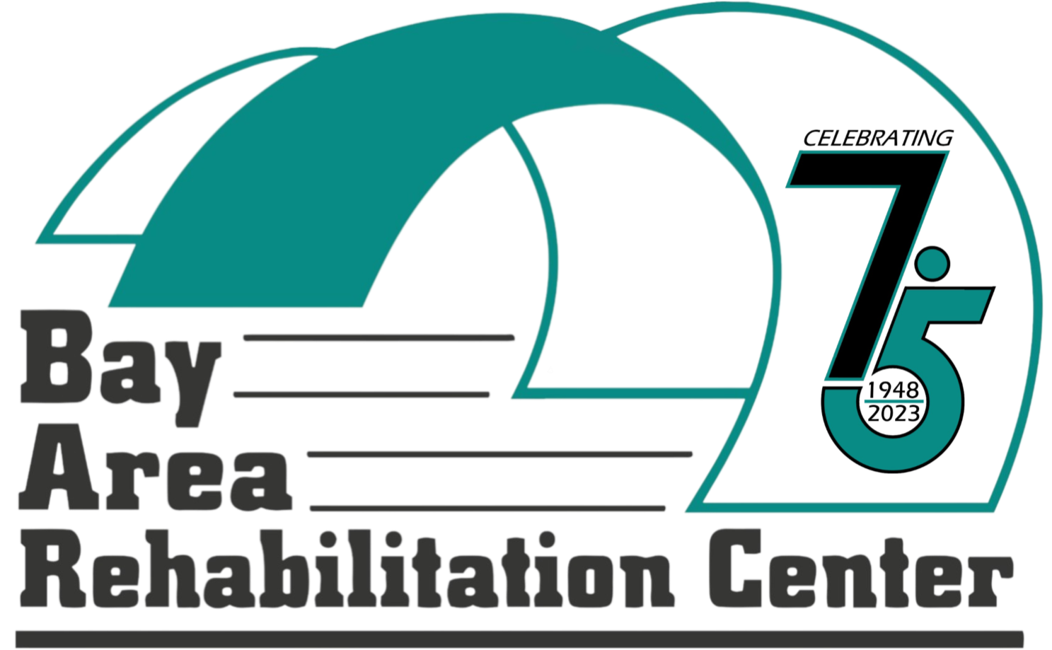 Logo for "BAY AREA REHABILITATION CENTER"