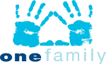 Logo for "ONE FAMILY INC"