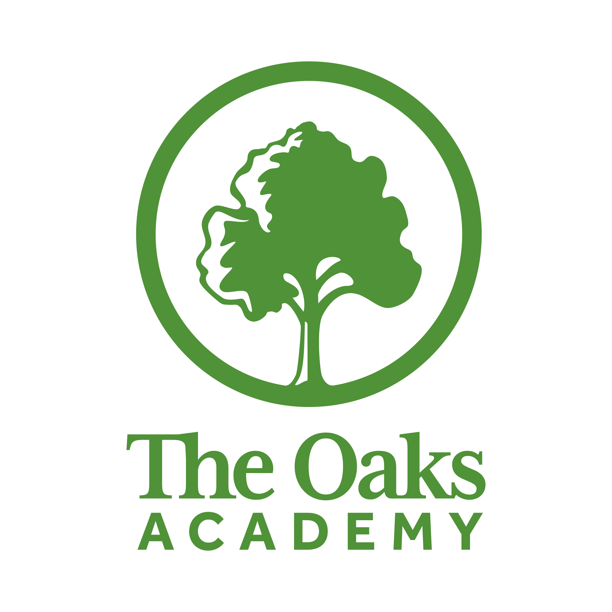 Logo for "The Oaks Academy Inc"