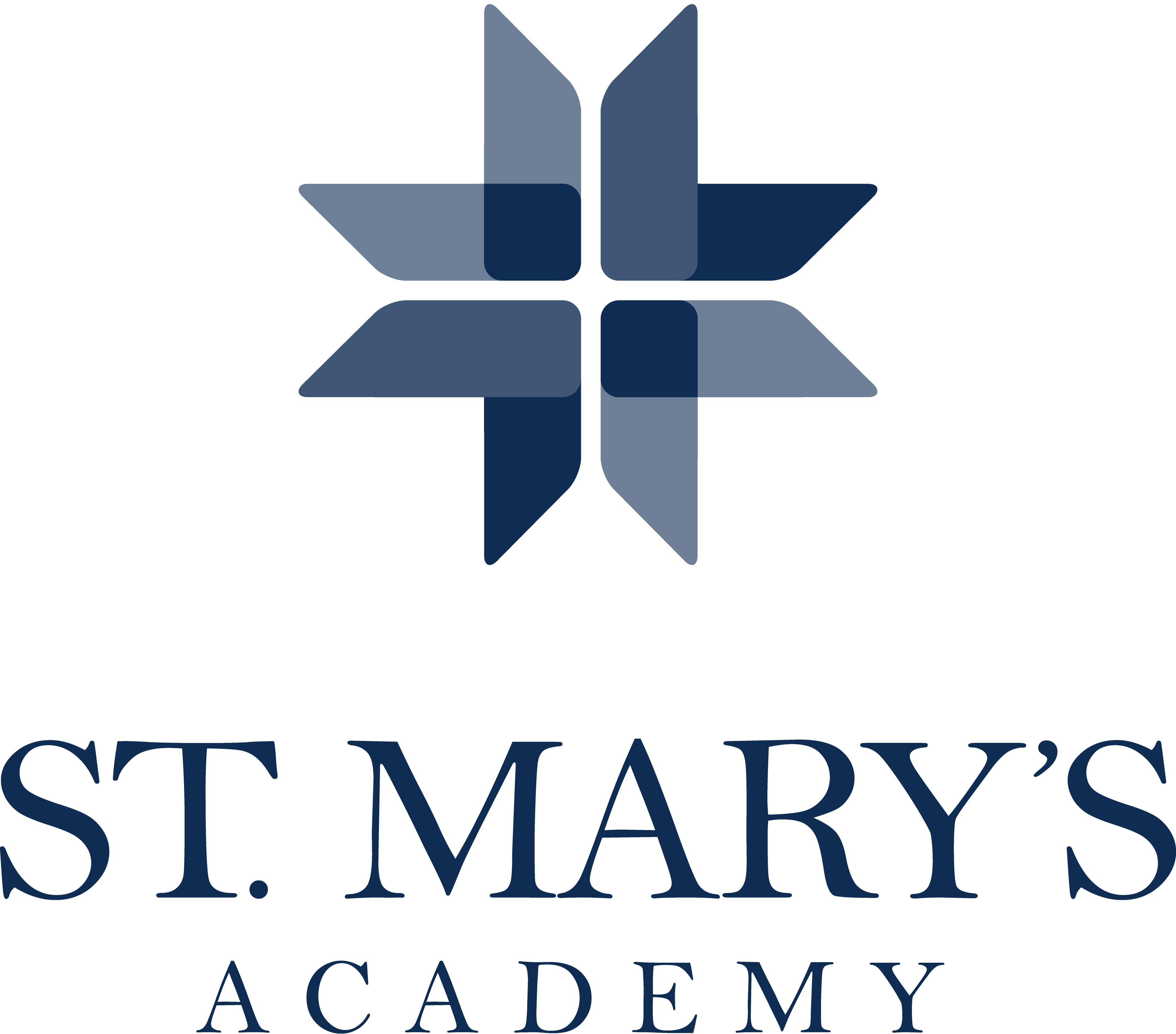 Logo for "ST MARYS ACADEMY"