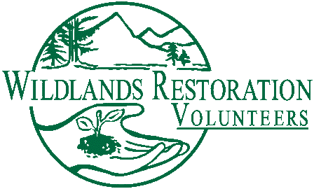 Logo for "WILDLANDS RESTORATION VOLUNTEERS"