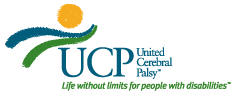 Logo for "UNITED CEREBRAL PALSY INC"