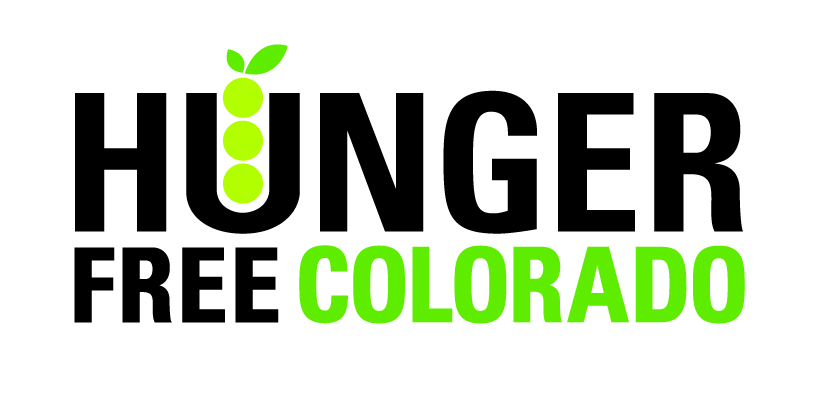 Logo for "HUNGER FREE COLORADO"