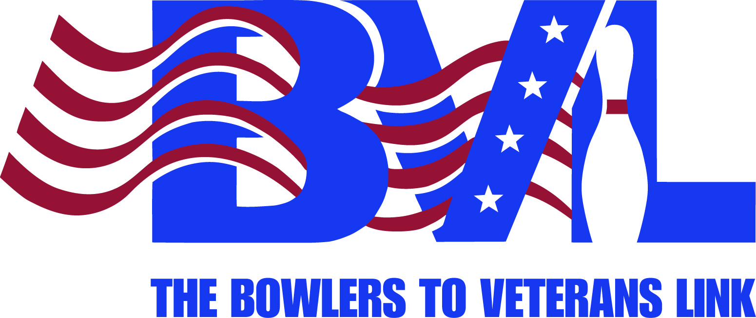 Logo for "THE BOWLERS TO VETERANS LINK"