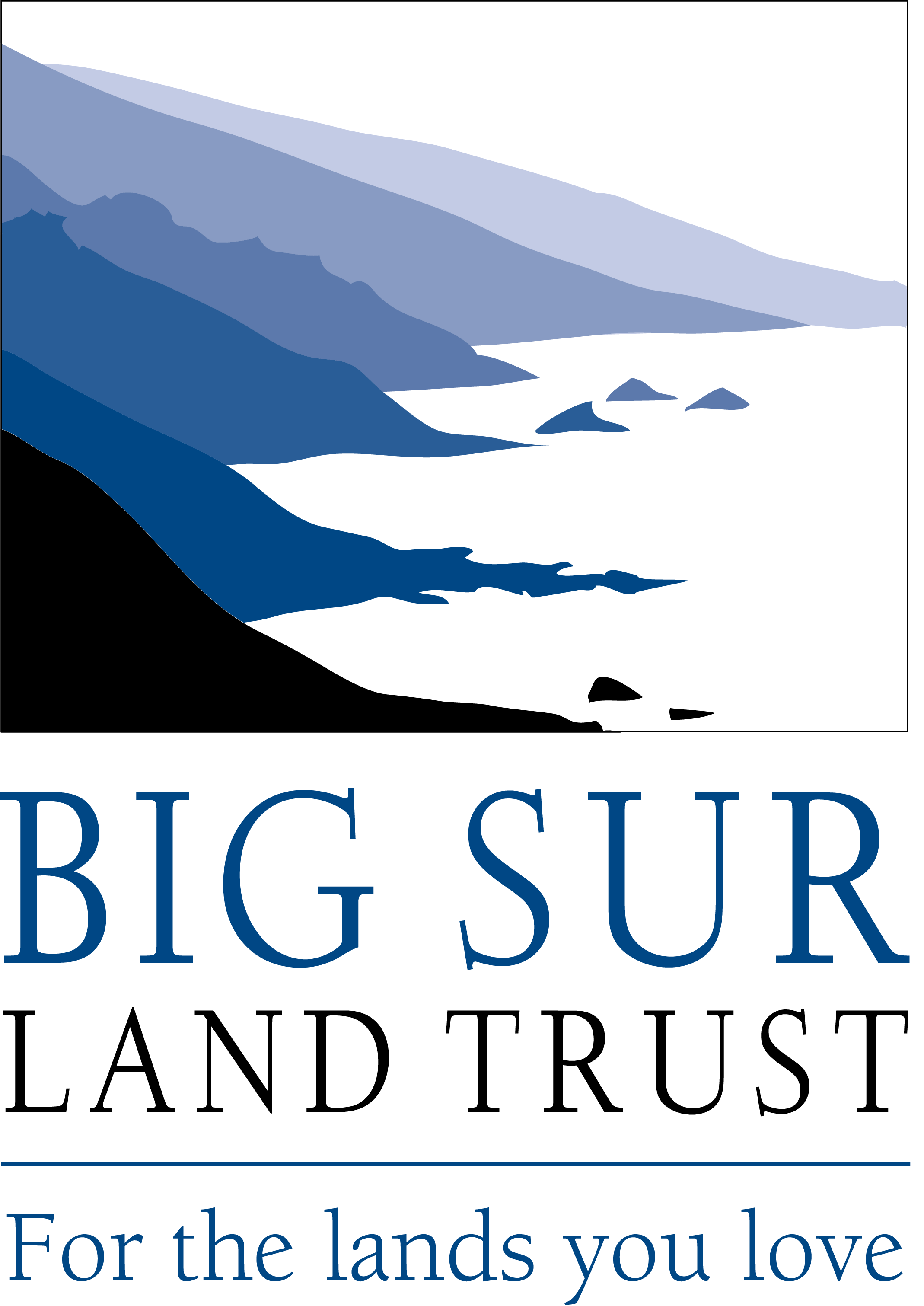 Logo for "Big Sur Land Trust"