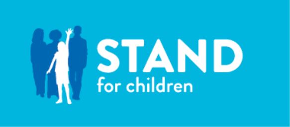 Logo for "STAND FOR CHILDREN INC"