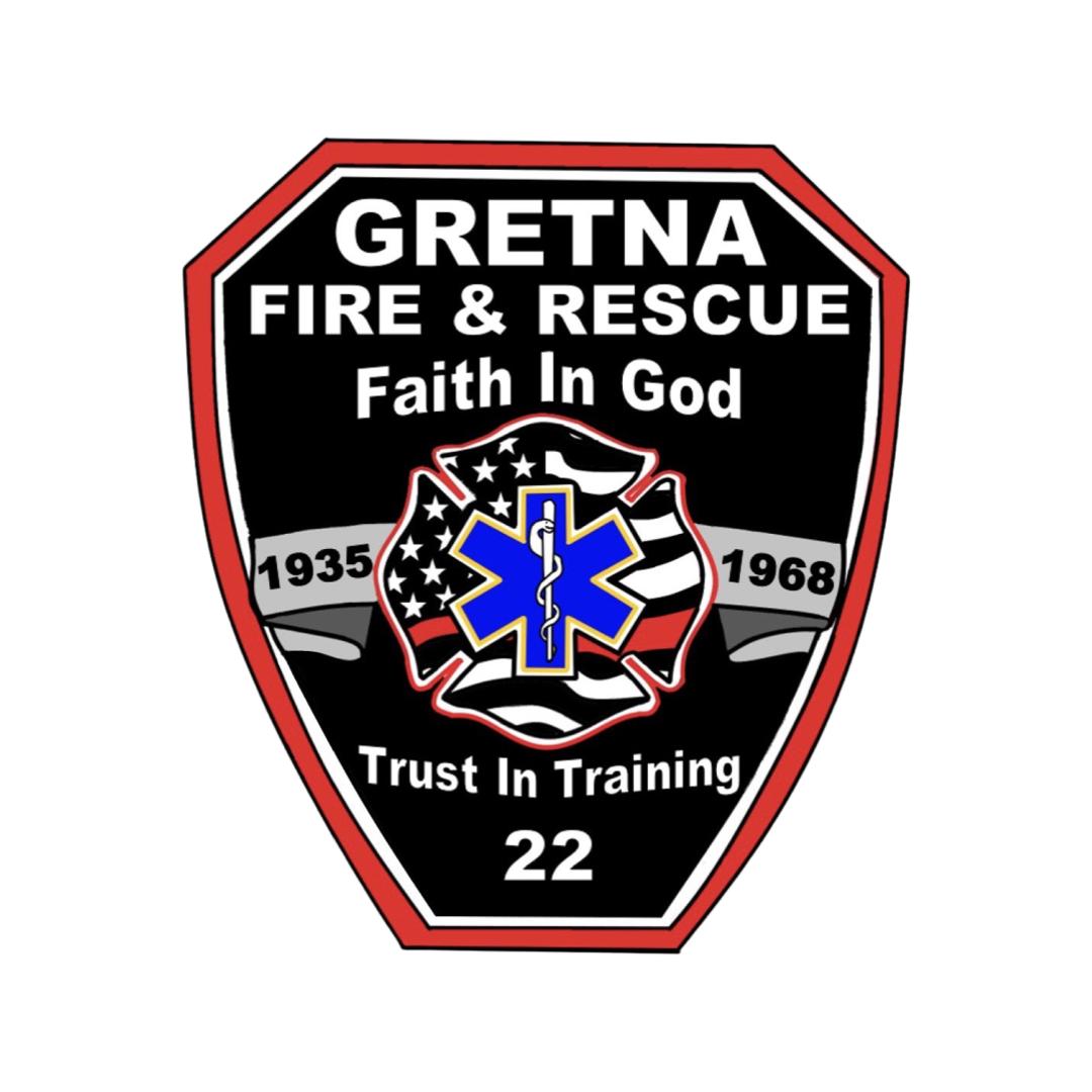 Logo for "GRETNA RESCUE SQUAD INC"