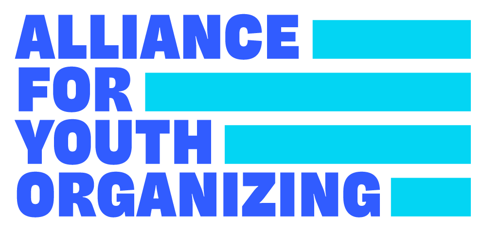 Logo for "ALLIANCE FOR YOUTH ORGANIZING"