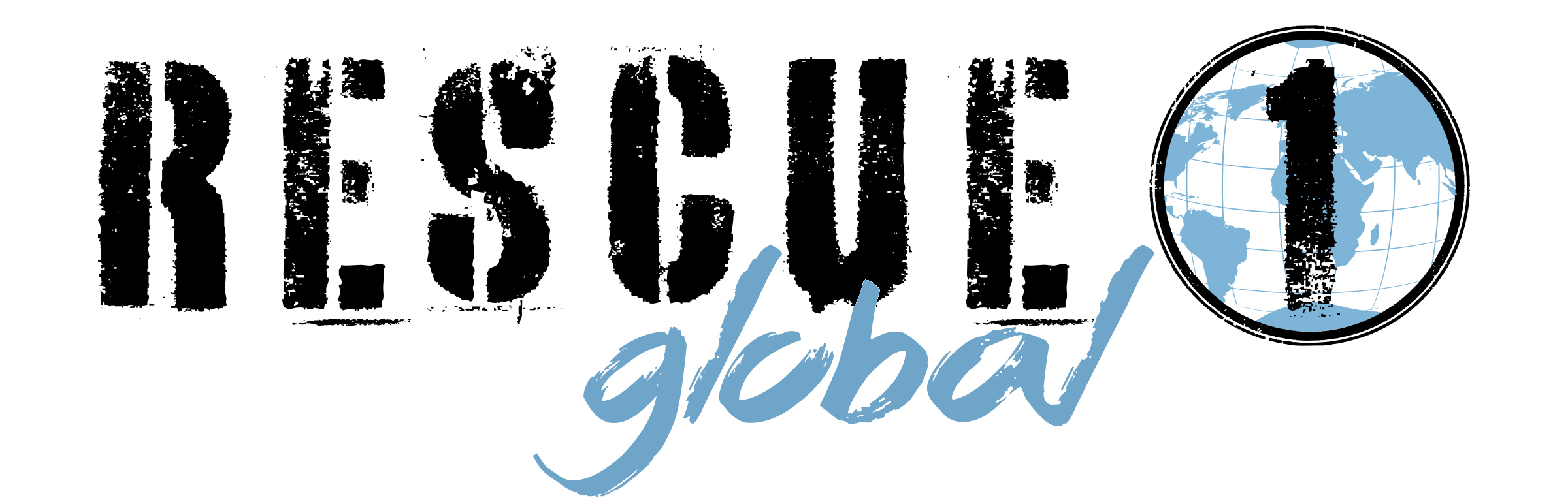 Logo for "RESCUE 1 GLOBAL"
