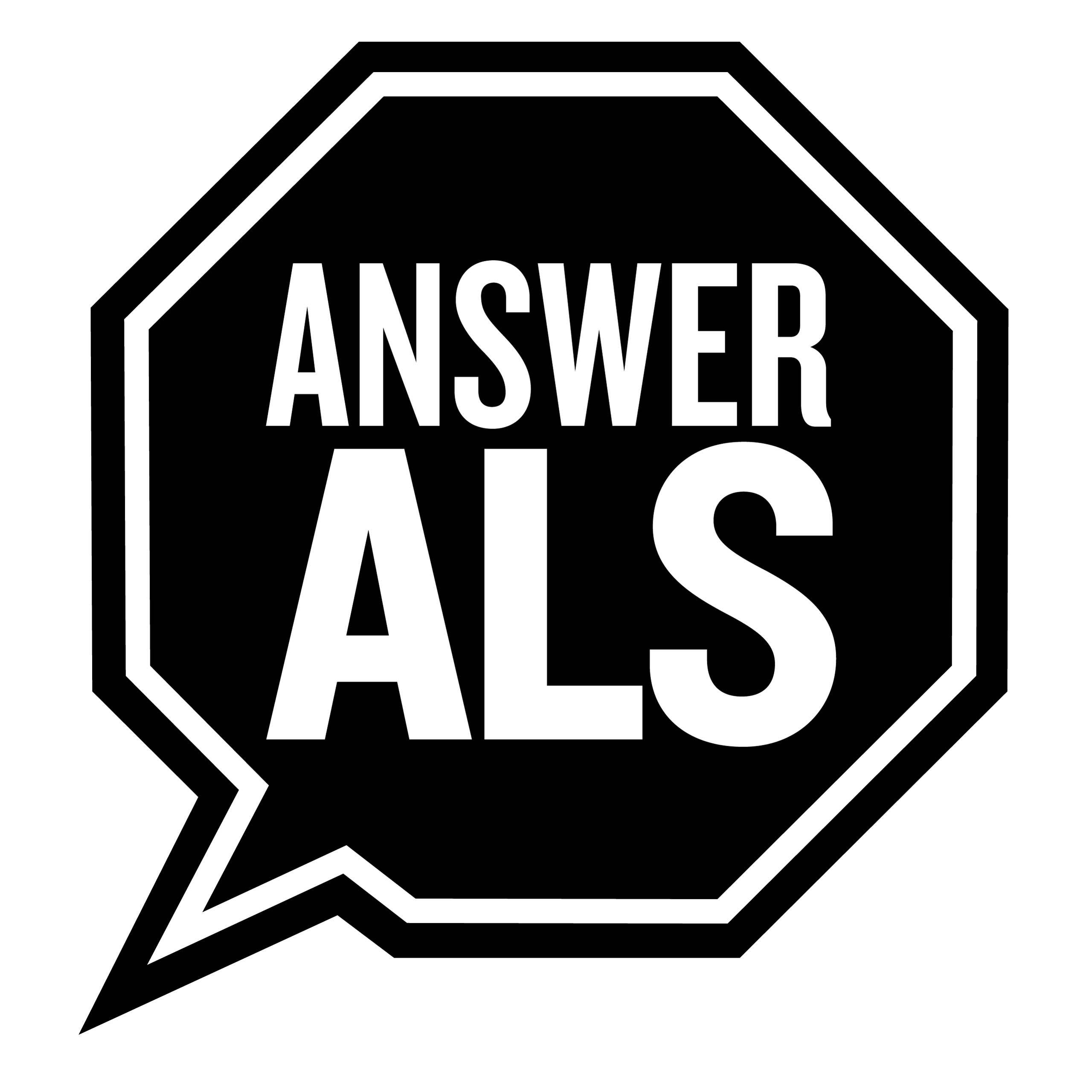 Logo for "ANSWER ALS"