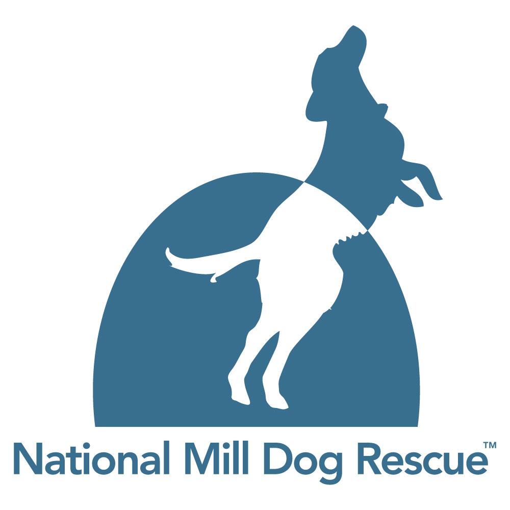Logo for "National Mill Dog Rescue"