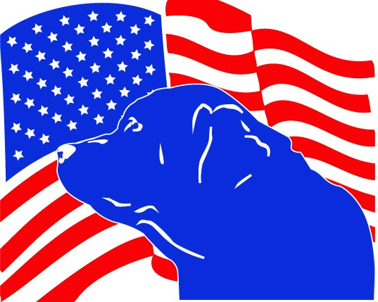 Logo for "Guardian Service Dogs"