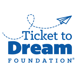 Logo for "TICKET TO DREAM FOUNDATION"