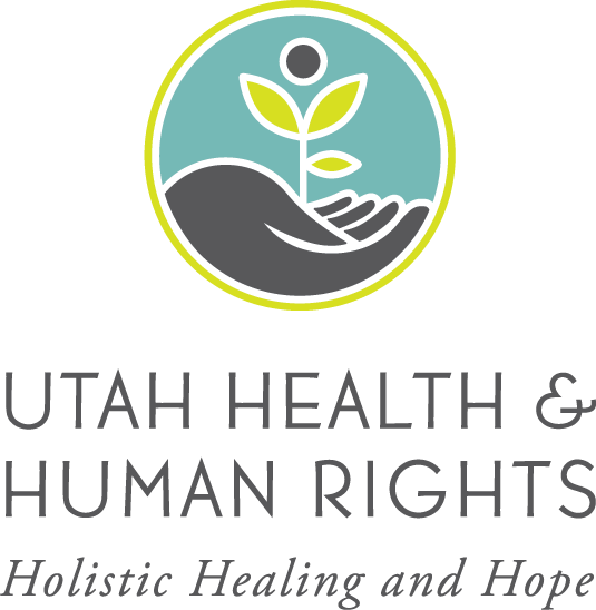 Logo for "UTAH HEALTH & HUMAN RIGHTS PROJECT"