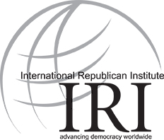 Logo for "INTERNATIONAL REPUBLICAN INSTITUTE"