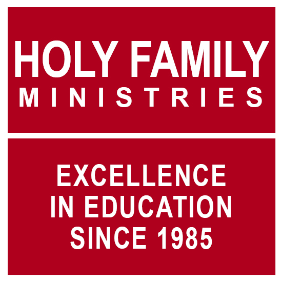 Logo for "HOLY FAMILY MINISTRIES"