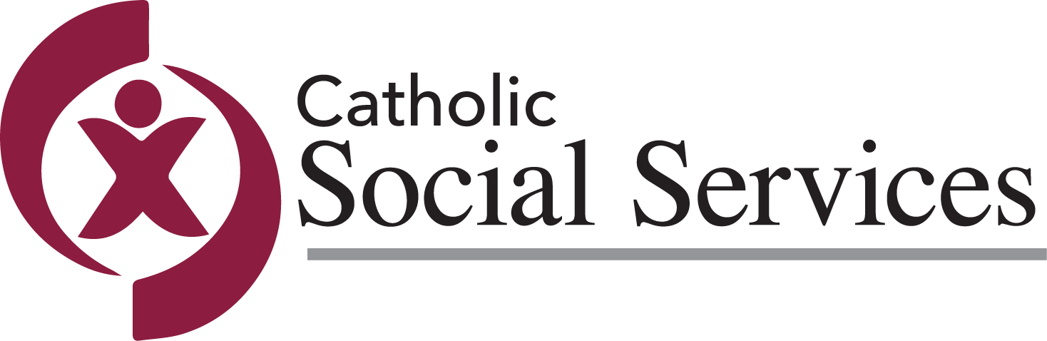 Logo for "CATHOLIC SOCIAL SERVICES"