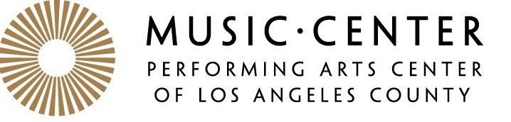 Logo for "PERFORMING ARTS CENTER OF LOS ANGELES COUNTY"