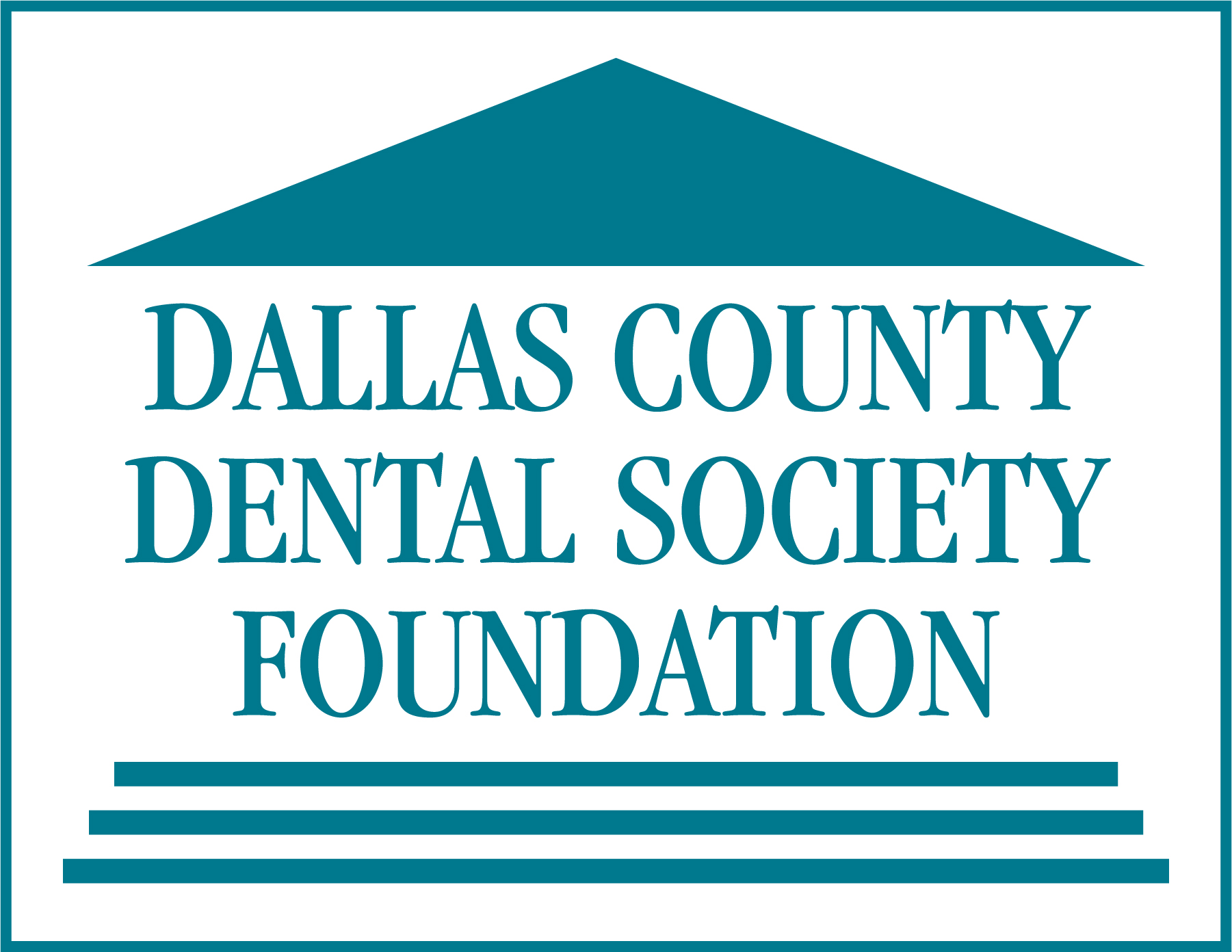 Logo for "DALLAS COUNTY DENTAL SOCIETY FOUNDATION"