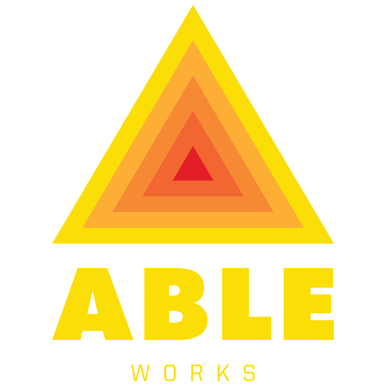 Logo for "ABLE WORKS"