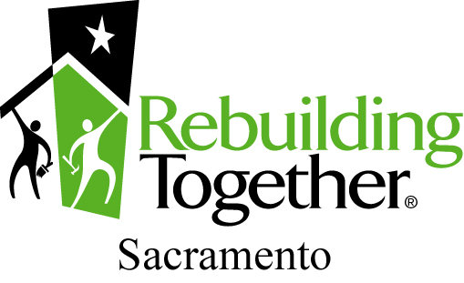 Logo for "REBUILDING TOGETHER SACRAMENTO"