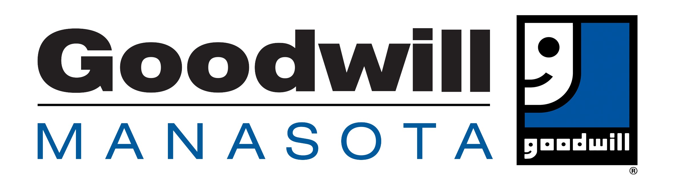 Logo for "GOODWILL INDUSTRIES - MANASOTA INC"