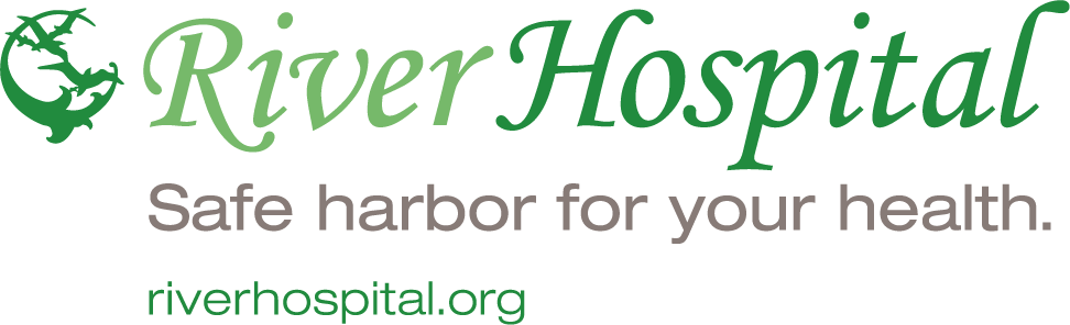 Logo for "RIVER HOSPITAL INC"