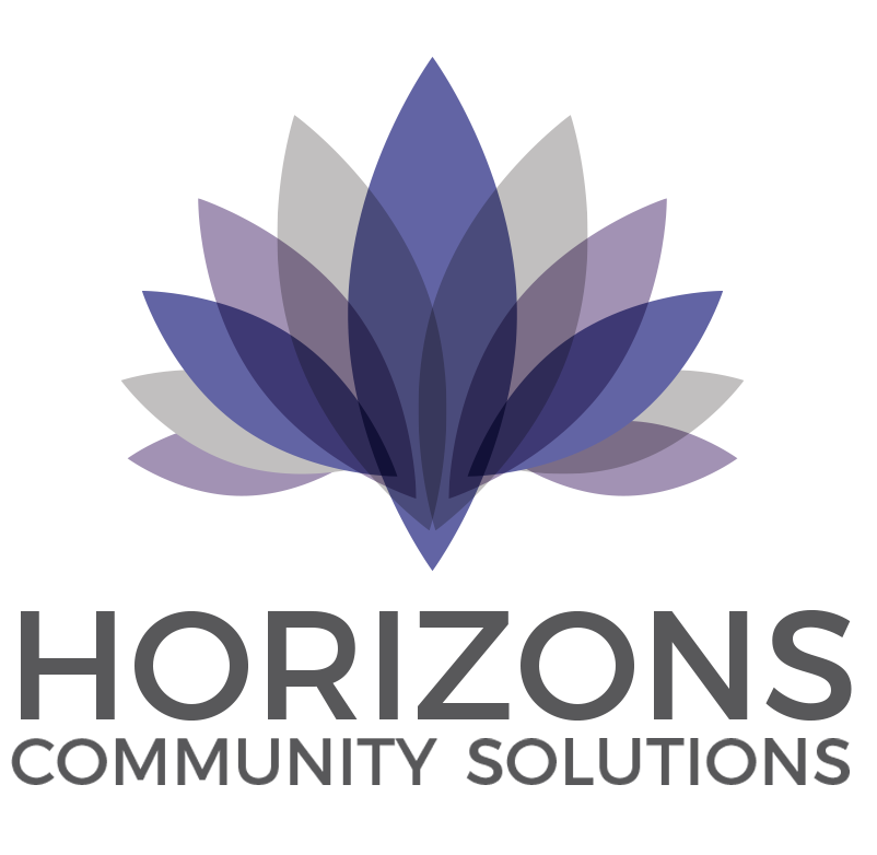 Logo for "HORIZONS COMMUNITY SOLUTIONS INC"