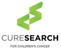 Logo for "CURESEARCH FOR CHILDREN'S CANCER"