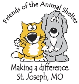 Logo for "FRIENDS OF THE ANIMAL SHELTER OF ST JOSEPH INC"