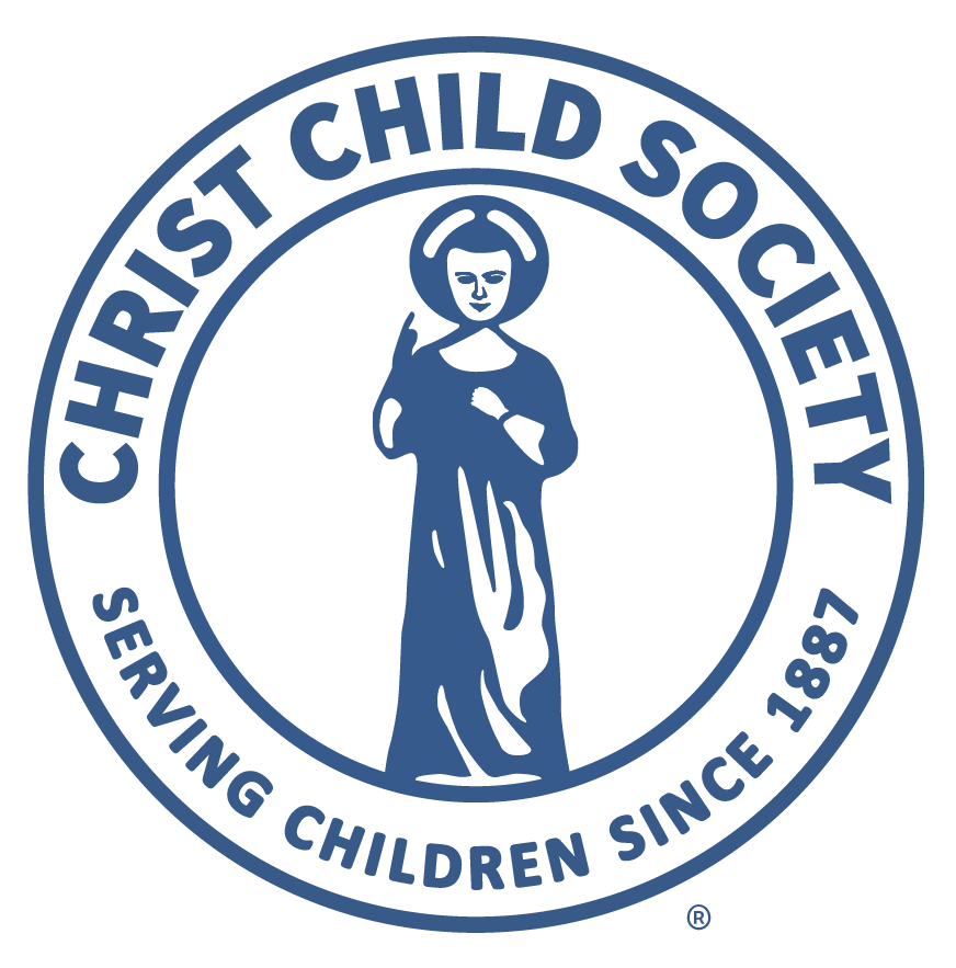 Logo for "CHRIST CHILD SOCIETY OF OMAHA NEBRASKA"