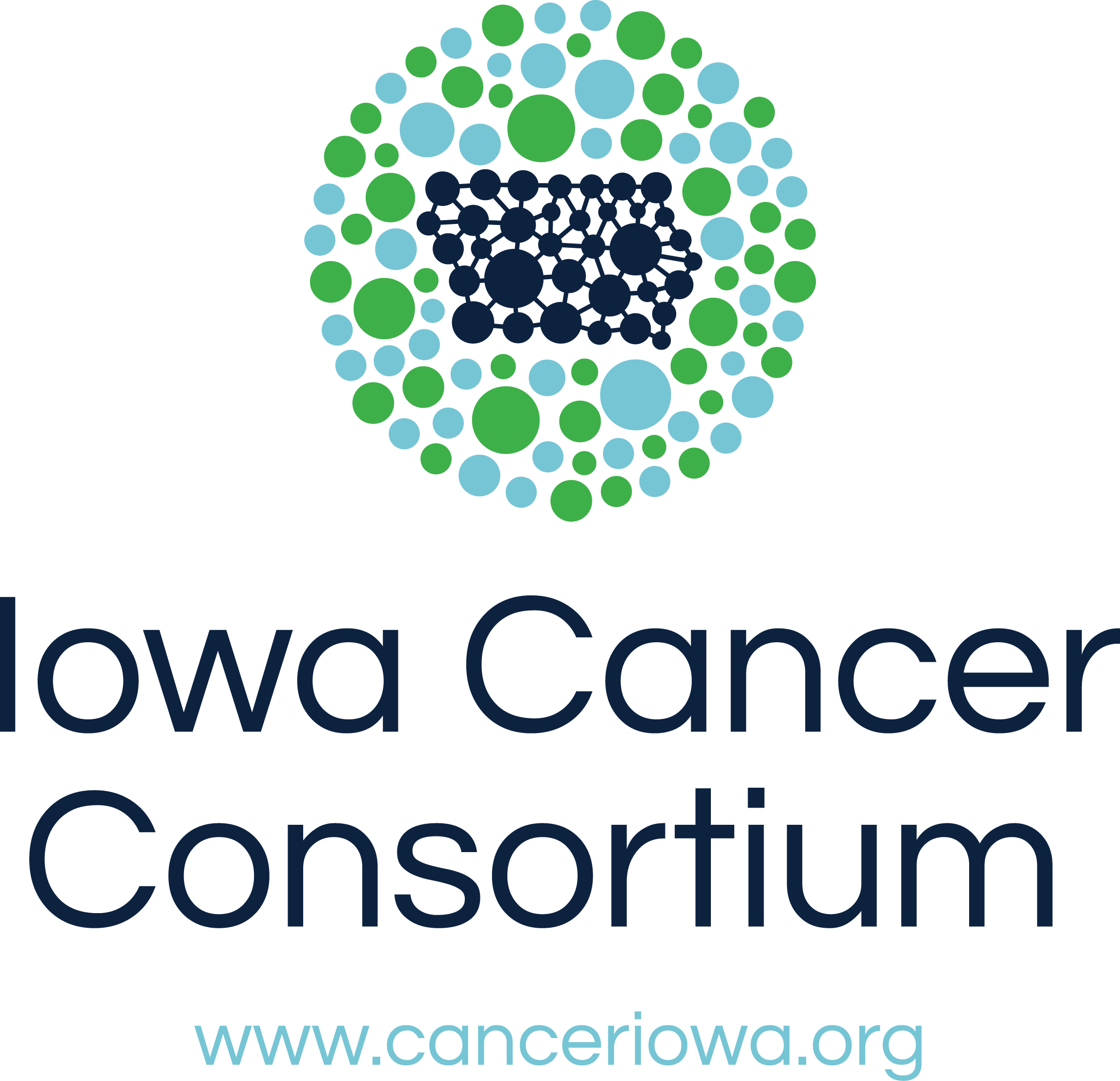 Logo for "IOWA CONSORTIUM FOR COMPREHENSIVE CANCER CONTROL DBA IOWA CANCER CONSORTIUM"