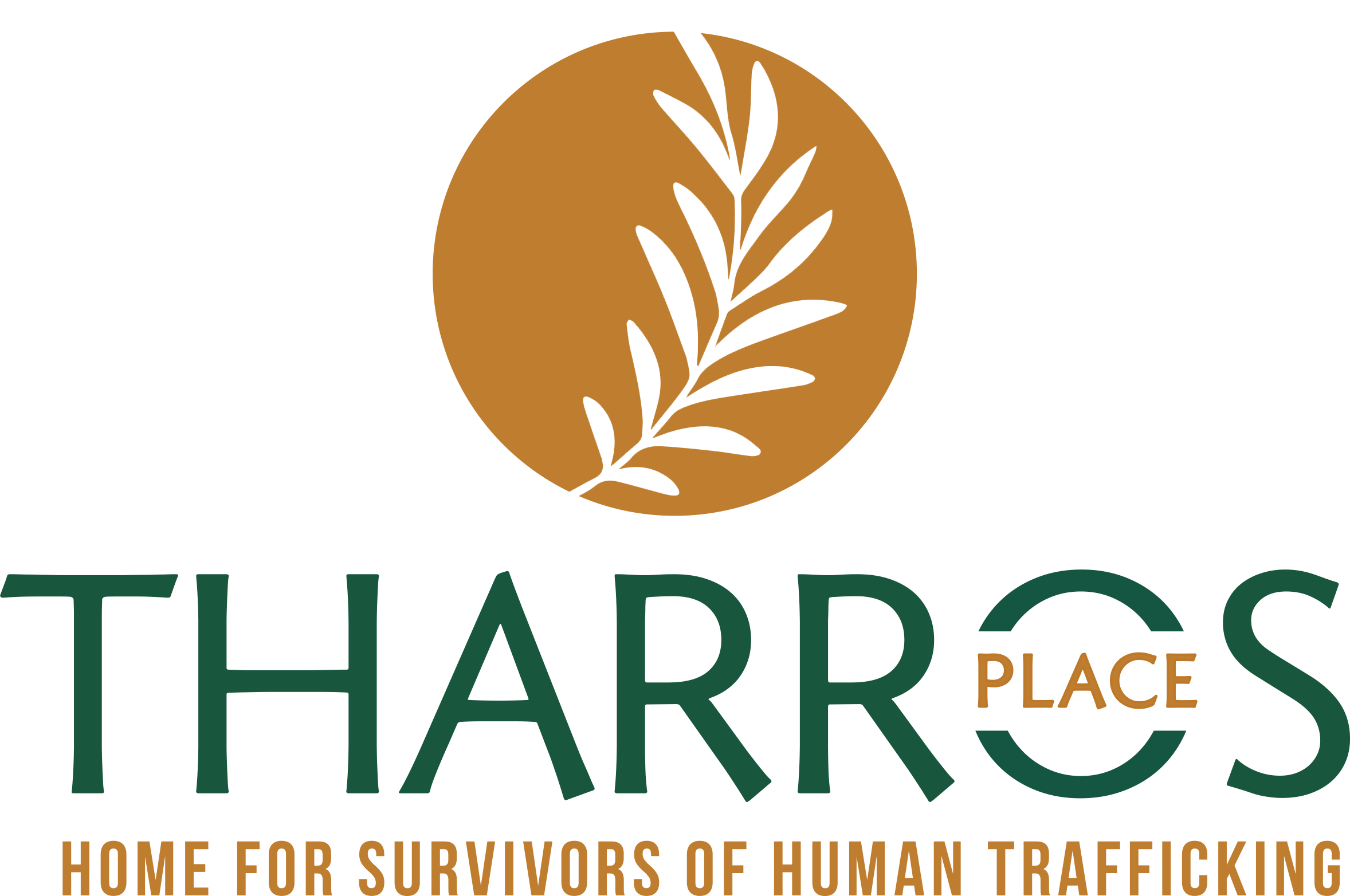 Logo for "THARROS PLACE"