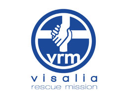 Logo for "VISALIA RESCUE MISSION"