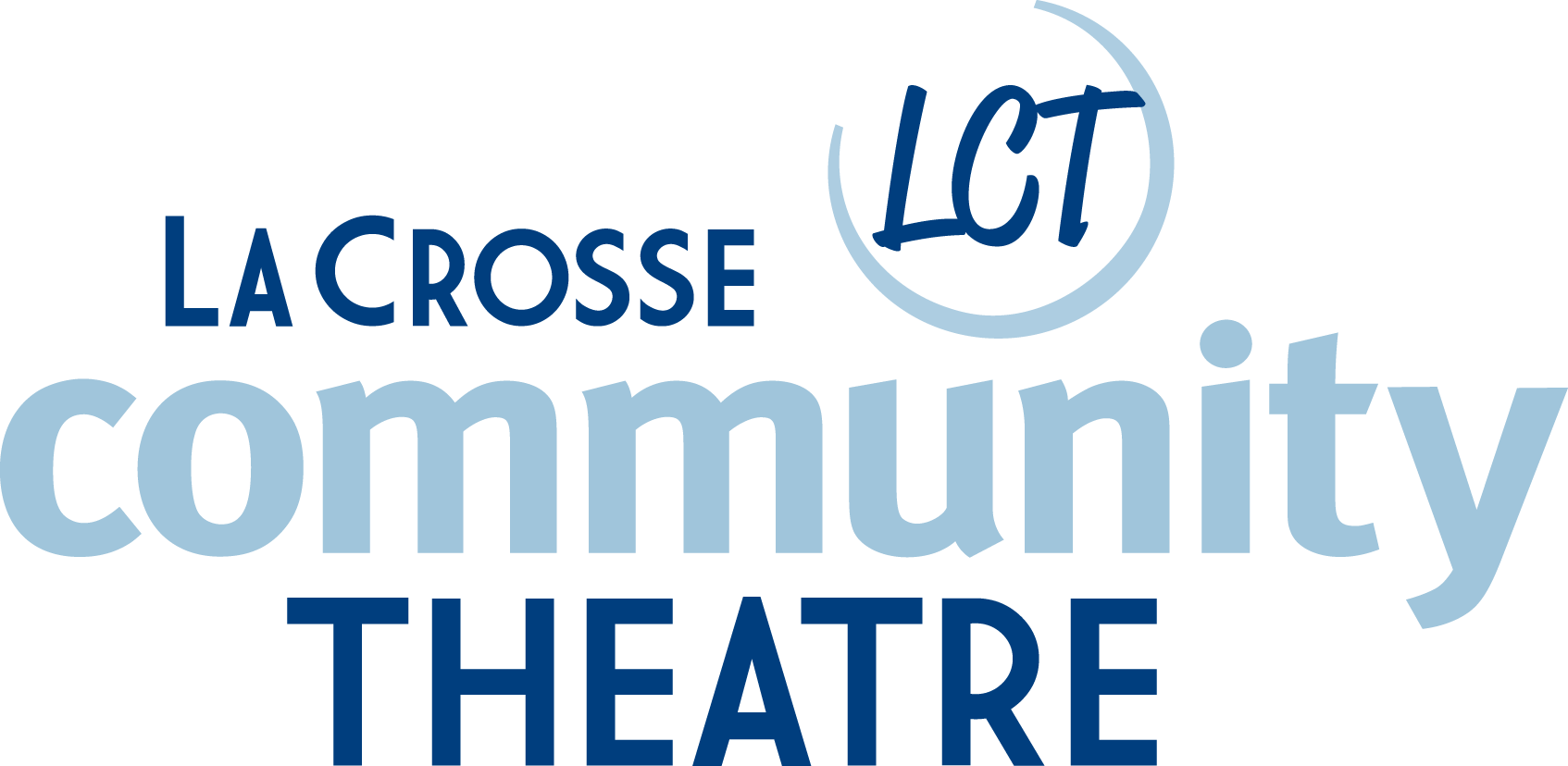 Logo for "La Crosse Community Theatre"