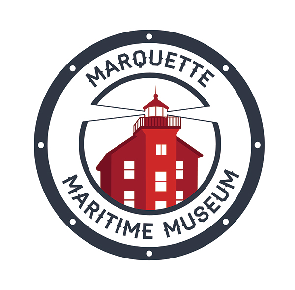 Logo for "MARQUETTE MARITIME MUSEUM"