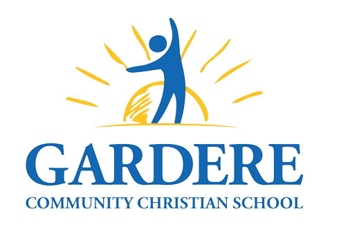 Logo for "GARDERE COMMUNITY CHRISTIAN SCHOOL"