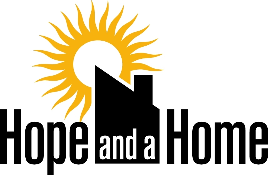 Logo for "HOPE AND A HOME"
